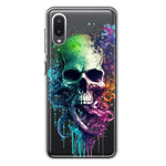 Samsung Galaxy A02 Fantasy Octopus Tentacles Skull Hybrid Protective Phone Case Cover