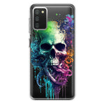 Samsung Galaxy A02S Fantasy Octopus Tentacles Skull Hybrid Protective Phone Case Cover