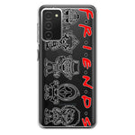 Samsung Galaxy A03S Cute Halloween Spooky Horror Scary Characters Friends Hybrid Protective Phone Case Cover