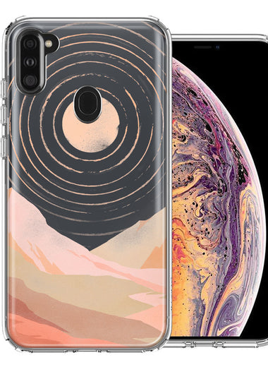 Samsung Galaxy A11 Desert Mountains Design Double Layer Phone Case Cover