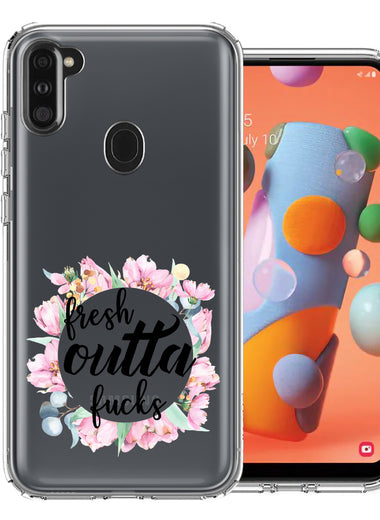 Samsung Galaxy A11 Fresh Outta Fs Design Double Layer Phone Case Cover