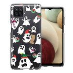 Samsung Galaxy A12 Halloween Christmas Ghost Design Double Layer Phone Case Cover