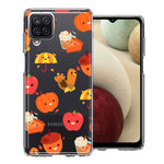 Samsung Galaxy A12 Thanksgiving Autumn Fall Design Double Layer Phone Case Cover
