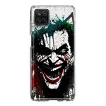 Samsung Galaxy A12 Laughing Joker Painting Graffiti Hybrid Protective Phone Case Cover