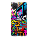 Samsung Galaxy A22 5G Urban Graffiti Street Art Painting Hybrid Protective Phone Case Cover