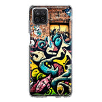 Samsung Galaxy A12 Urban Graffiti Wall Art Painting Hybrid Protective Phone Case Cover