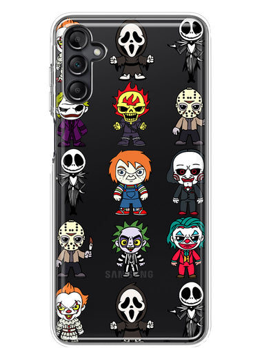 Samsung Galaxy A54 Cute Classic Halloween Spooky Cartoon Characters Hybrid Protective Phone Case Cover
