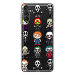 Samsung Galaxy A54 Cute Classic Halloween Spooky Cartoon Characters Hybrid Protective Phone Case Cover