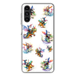 Samsung Galaxy A14 Cute Fairy Cartoon Gnomes Dragons Monsters Hybrid Protective Phone Case Cover