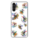 Samsung Galaxy A54 Cute Fairy Cartoon Gnomes Dragons Monsters Hybrid Protective Phone Case Cover