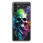 Samsung Galaxy A13 Fantasy Octopus Tentacles Skull Hybrid Protective Phone Case Cover