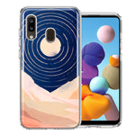 Samsung Galaxy A20 Desert Mountains Design Double Layer Phone Case Cover