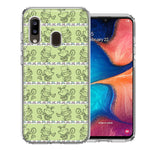 Samsung A20 Wonderland Hatter Rabbit Design Double Layer Phone Case Cover