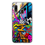 Samsung Galaxy A20 Urban Graffiti Street Art Painting Hybrid Protective Phone Case Cover