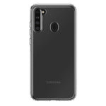 Samsung Galaxy A21 Clear Shockproof Heavy Duty Double Layer Dual Hybrid Protective Phone Case Cover