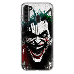 Samsung Galaxy A21 Laughing Joker Painting Graffiti Hybrid Protective Phone Case Cover