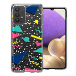 Samsung Galaxy A32 90's Swag Shapes Design Double Layer Phone Case Cover