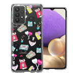 Samsung Galaxy A32 Valentine's Day Candy Feels like Love Hearts Double Layer Phone Case Cover