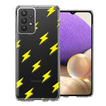 Samsung Galaxy A32 Electric Lightning Bolts Design Double Layer Phone Case Cover
