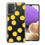 Samsung Galaxy A32 Tropical Pineapples Polkadots Design Double Layer Phone Case Cover