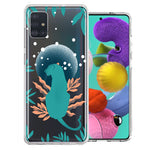 Samsung Galaxy A51 Moon Green Jaguar Design Double Layer Phone Case Cover