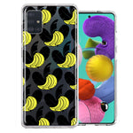 Samsung Galaxy A51 Tropical Bananas Design Double Layer Phone Case Cover