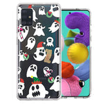 Samsung Galaxy A51 Halloween Christmas Ghost Design Double Layer Phone Case Cover