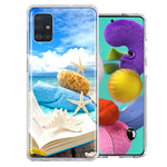 Samsung Galaxy A51 Beach Reading Design Double Layer Phone Case Cover