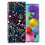 Samsung Galaxy A51 Cute Daisies Design Double Layer Phone Case Cover