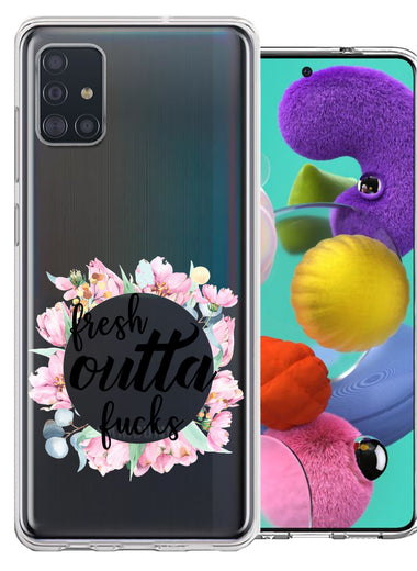 Samsung Galaxy A51 Fresh Outta Fs Design Double Layer Phone Case Cover
