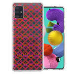 Samsung Galaxy A51 Infinity Hearts Design Double Layer Phone Case Cover