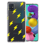 Samsung Galaxy A51 Electric Lightning Bolts Design Double Layer Phone Case Cover