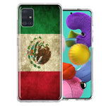 Samsung Galaxy A51 Mexico Flag Design Double Layer Phone Case Cover