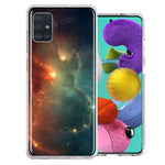 Samsung Galaxy A51 Nebula Design Double Layer Phone Case Cover