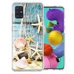 Samsung Galaxy A51 Starfish Net Design Double Layer Phone Case Cover