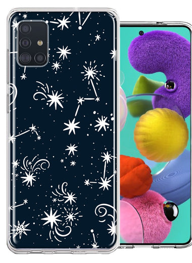 Samsung Galaxy A51 Stargazing Design Double Layer Phone Case Cover