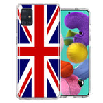 Samsung Galaxy A51 UK England British Flag Design Double Layer Phone Case Cover