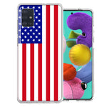 Samsung Galaxy A51 USA American Flag  Design Double Layer Phone Case Cover