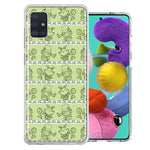 Samsung Galaxy A51 Wonderland Hatter Rabbit Design Double Layer Phone Case Cover