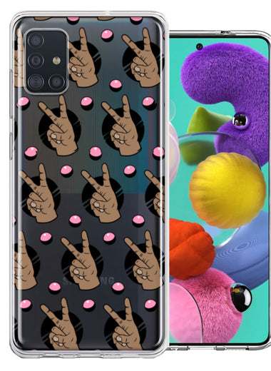 Samsung Galaxy A51 Peace for All Design Double Layer Phone Case Cover
