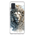 Samsung Galaxy A31 Abstract Lion Sculpture Hybrid Protective Phone Case Cover