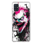 Samsung Galaxy A51 5G Evil Joker Face Painting Graffiti Hybrid Protective Phone Case Cover