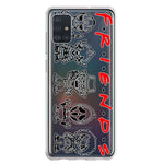 Samsung Galaxy A51 5G Cute Halloween Spooky Horror Scary Characters Friends Hybrid Protective Phone Case Cover