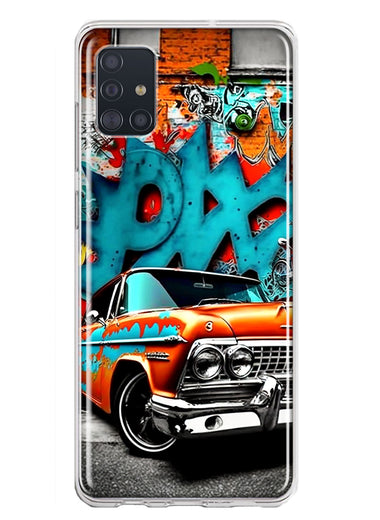 Samsung Galaxy A51 5G Lowrider Painting Graffiti Art Hybrid Protective Phone Case Cover
