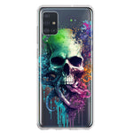 Samsung Galaxy A51 5G Fantasy Octopus Tentacles Skull Hybrid Protective Phone Case Cover