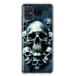 Samsung Galaxy A31 Graveyard Death Dream Skulls Double Layer Phone Case Cover