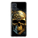 Samsung Galaxy A31 Steampunk Skull Science Fiction Machinery Double Layer Phone Case Cover