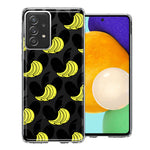Samsung Galaxy A52 Tropical Bananas Design Double Layer Phone Case Cover