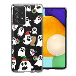 Samsung Galaxy A52 Halloween Christmas Ghost Design Double Layer Phone Case Cover