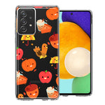 Samsung Galaxy A52 Thanksgiving Autumn Fall Design Double Layer Phone Case Cover